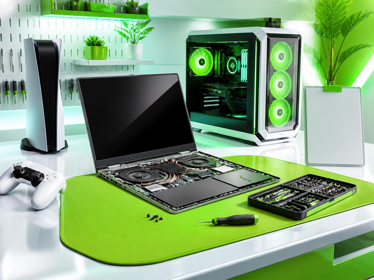 Manutenção especializada — Notebook, desktop e games